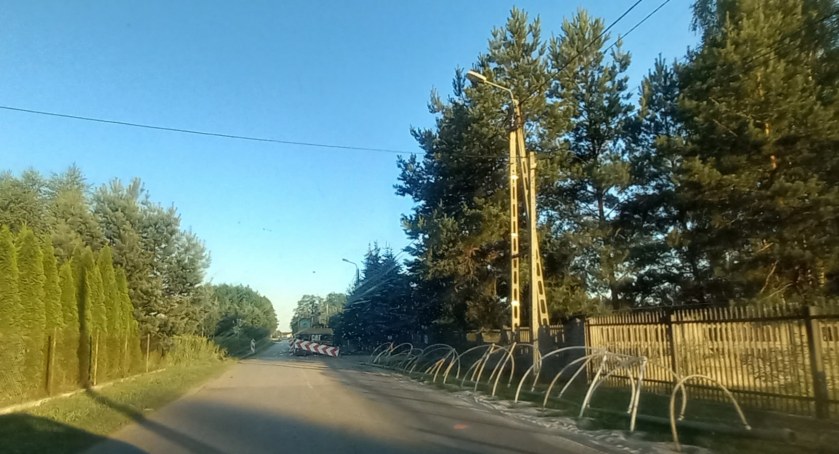 Prace przy kanalizacji w Brzezince