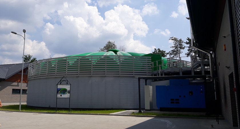 Oczyszczalnia Hydrosfery w Józefowie - na zdjęciu archiwalnym
