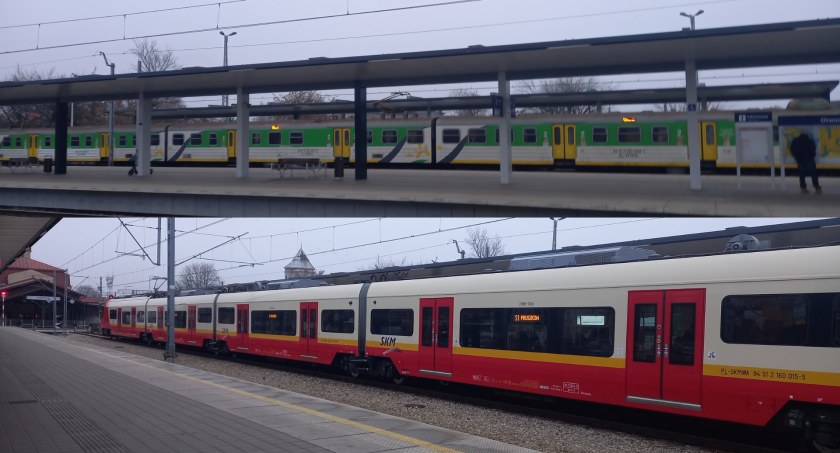 Pociągi Kolei Mazowieckich i Szybkich Kolei Miejskich