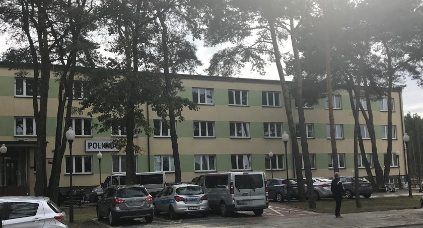 Na zdjęciu siedziba Komendy Powiatowej Policji w Otwocku
