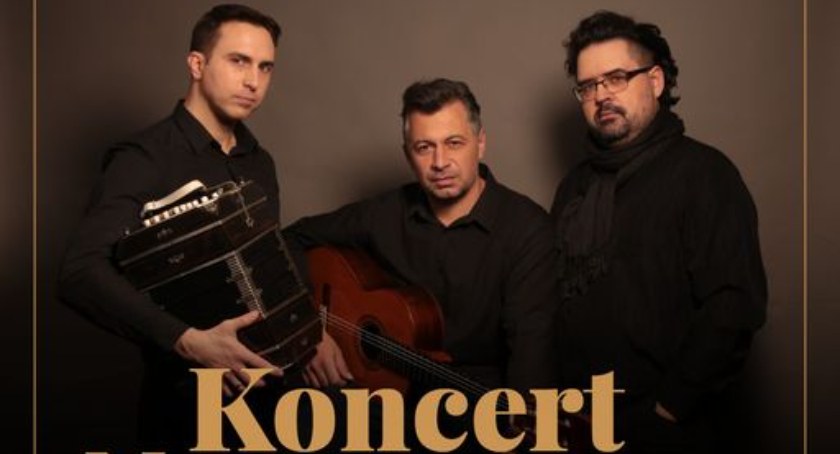 Facebook/ Centrum Kultury i Sportu w Karczewie; na zdjęciu grupa Tango Attack, od lewej: Grzegorz Bożewicz, Piotr Malicki i Handrian Filip Tabęcki