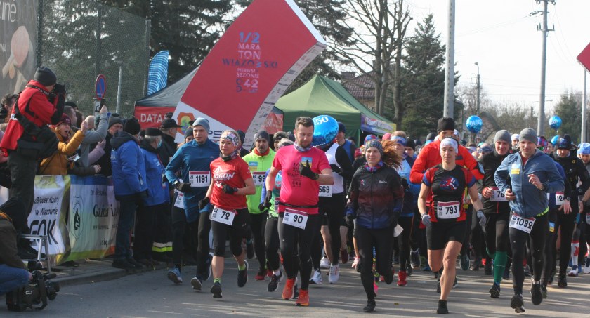 Zdjęcie z Półmaratonu Wiązowskiego z 2022 r. 