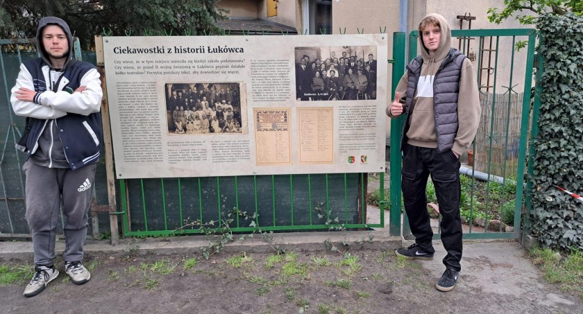 Kacper Łukomski i Mateusz Piros; fot. Facebook/ OSP Łukówiec