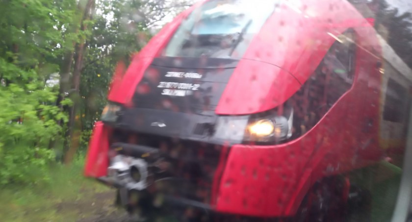 Pociąg SKM linii S10, który brał udział w zdarzeniu