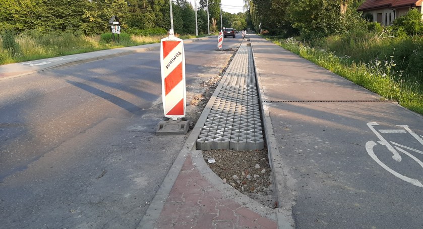 Remont ulicy Lubelskiej w Wiązownie
