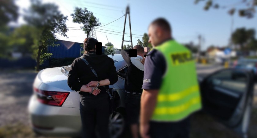 Zatrzymani przez policjantów z Józefowa. Fot. KPP Otwock
