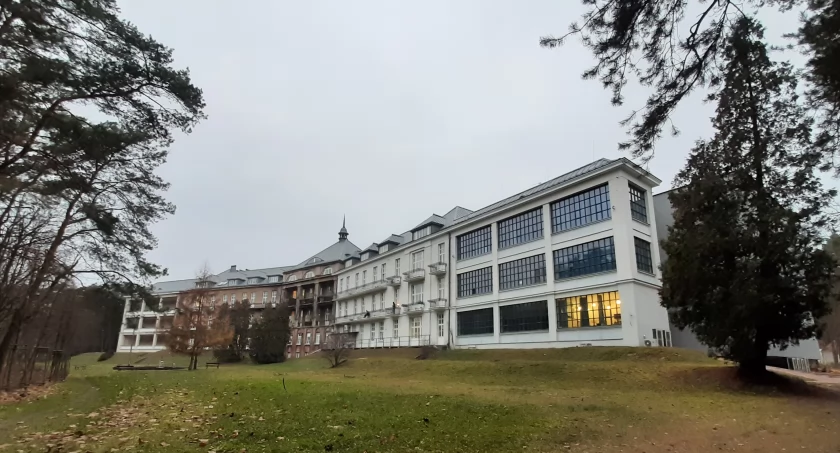 Mazowieckie Centrum Leczenia Chorób Płuc i Gruźlicy w Otwocku - w r. 2024 będą kolejne modernizacje. Fot. archiwum
