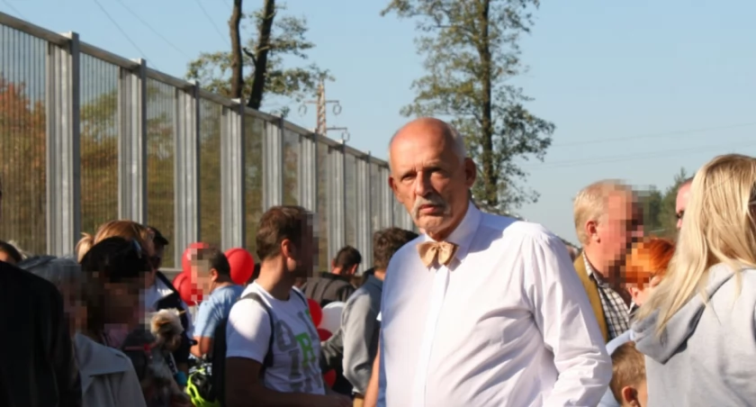 Były poseł Konfederacji Janusz Korwin-Mikke. Fot. archiwum