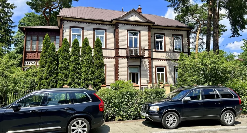 Na zdjęciu willa Rechta przy ul. Kościelnej w Otwocku