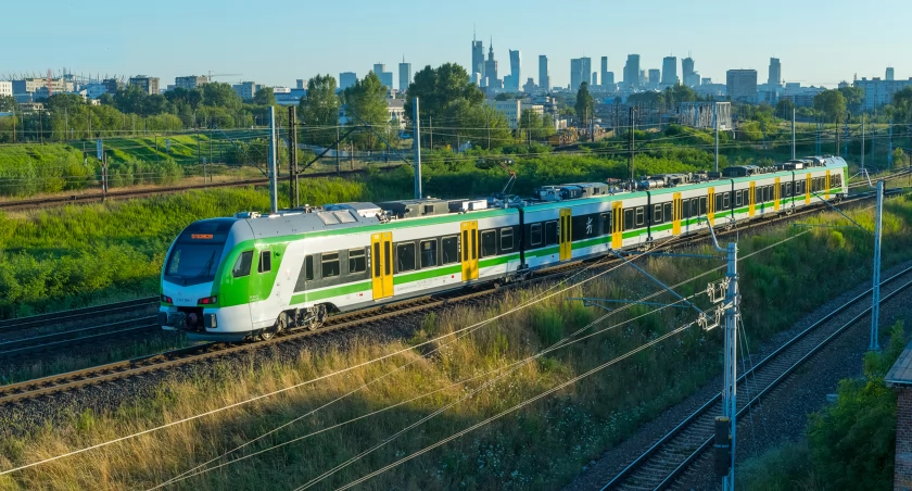 Pociąg Flirt KM. Fot. Stadler