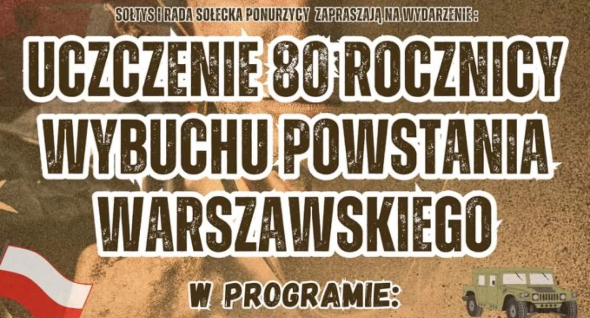 Imprezy - wydarzenia, Ponurzyca świętuje rocznicę Powstania Warszawskiego sportowo - zdjęcie, fotografia