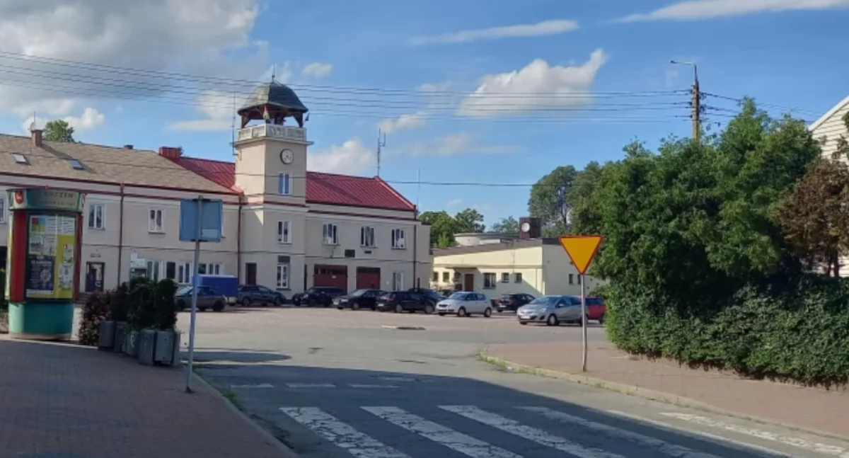 Komunikat, Karczew Ograniczenia ruchu centrum miasta - zdjęcie, fotografia