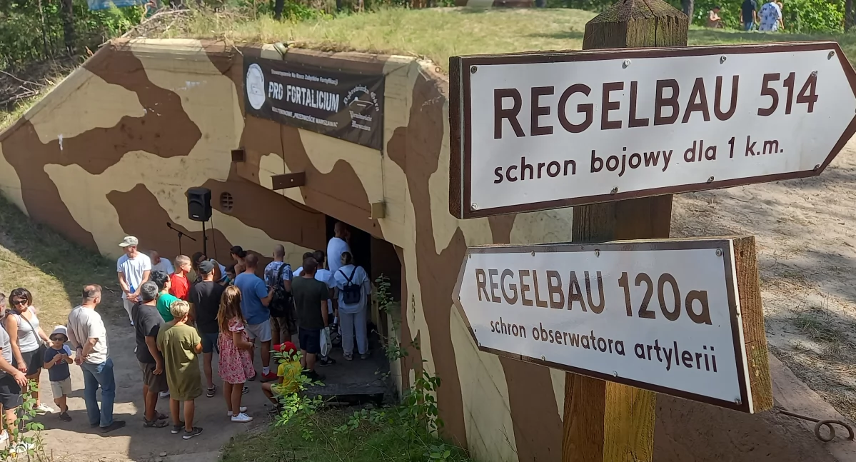 Imprezy - wydarzenia, Piknik forteczny Dąbrowieckiej Górze - zdjęcie, fotografia