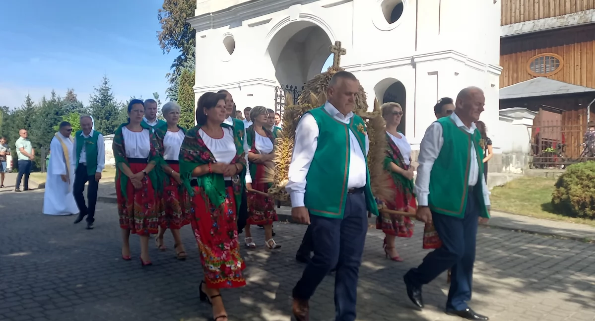 Imprezy - wydarzenia, Święto plonów Warszawicach - zdjęcie, fotografia