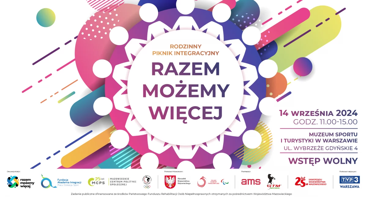 Imprezy - wydarzenia, Poznaj dyscypliny paraolimpijskie pikniku „Razem Możemy Więcej” - zdjęcie, fotografia