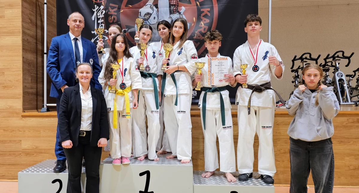 Reprezentanci KSW Bushi na turnieju w Leżajsku. Fot. KSW Bushi