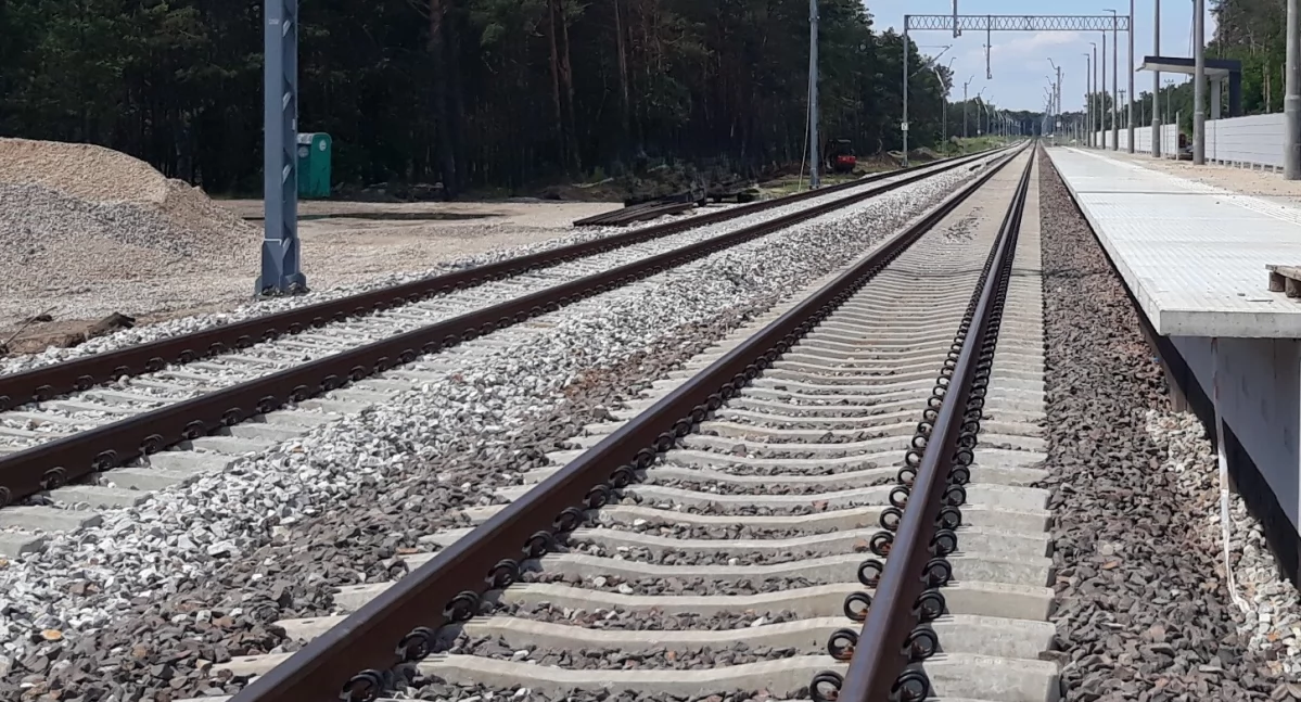 Modernizacja linii kolejowej - zdjęcie ilustracyjne