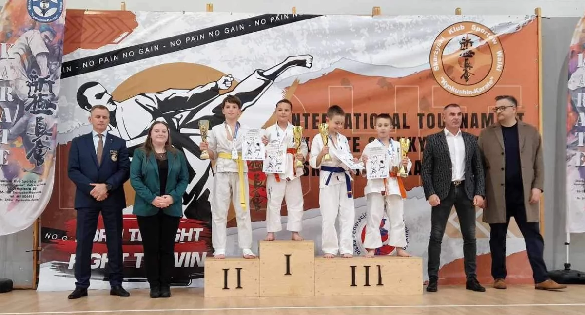 Karate, Sukcesy zawodników Kazoku Skarżysku Kamiennej - zdjęcie, fotografia