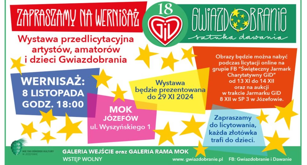 Imprezy - wydarzenia, Świąteczny Jarmark Charytatywny Gwiazdobranie Dawanie - zdjęcie, fotografia