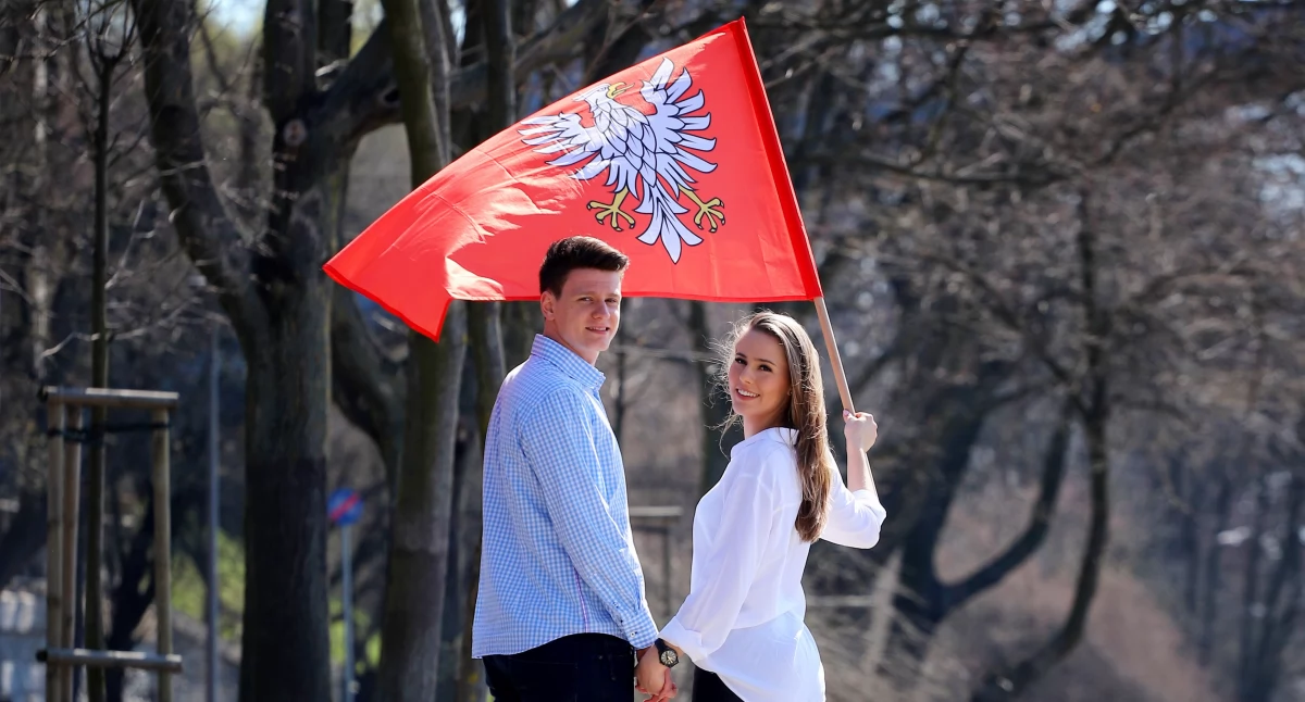 Mazowieckie, Wywieś Flagę Mazowsza - zdjęcie, fotografia