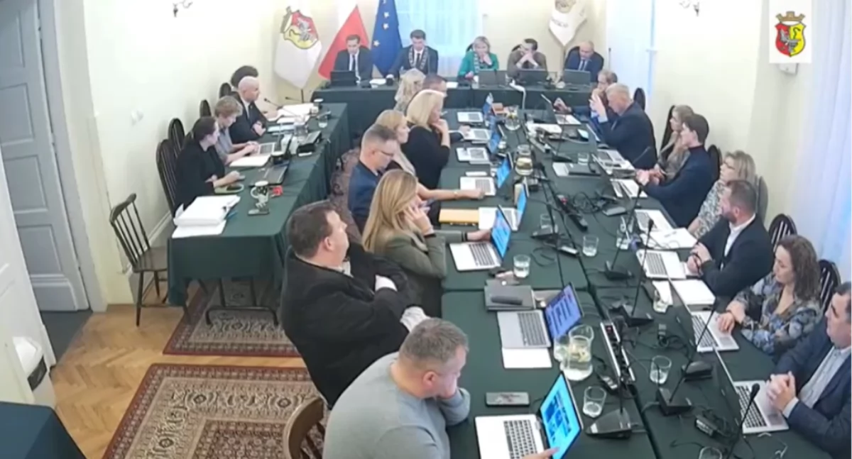 Obrady Rady Miasta Otwocka 30 października 2024. Klip z transmisji