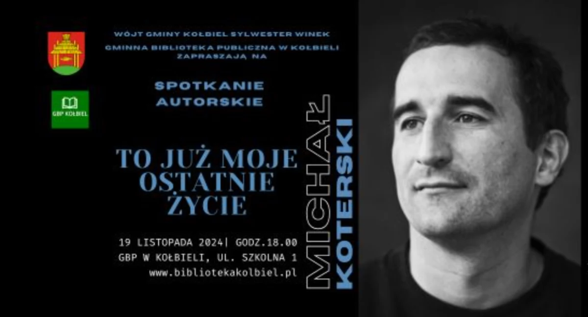 Imprezy - wydarzenia, Michał Koterski spotkanie autorskie - zdjęcie, fotografia