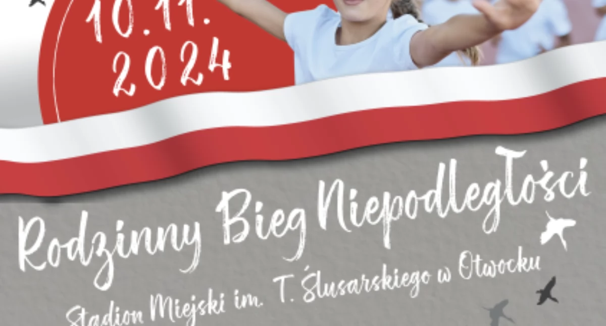 Bieganie, Rodzinny Niepodległości Otwocku - zdjęcie, fotografia