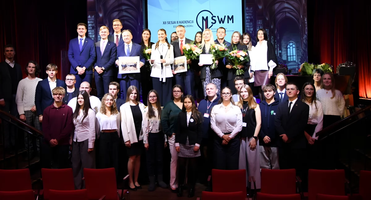 Zakończenie II kadencji Młodzieżowego Sejmiku Województwa Mazowieckiego. Fot. UMWM