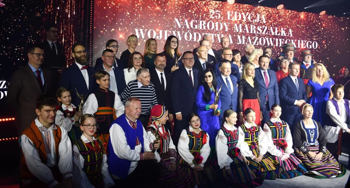 Gala XXV edycji Nagrody Marszałka Województwa Mazowieckiego. Fot. UMWM/Bartłomiej Banasiewicz
