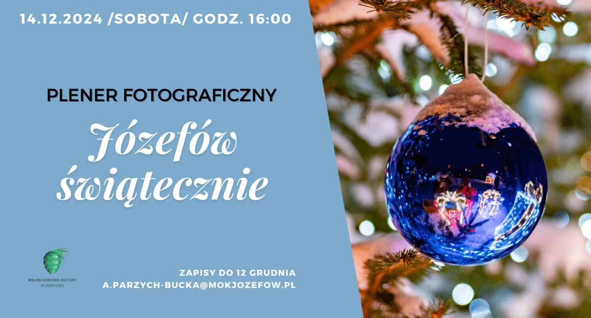 Imprezy - wydarzenia, Świąteczny plener fotograficzny Józefowie Uchwyć magię - zdjęcie, fotografia