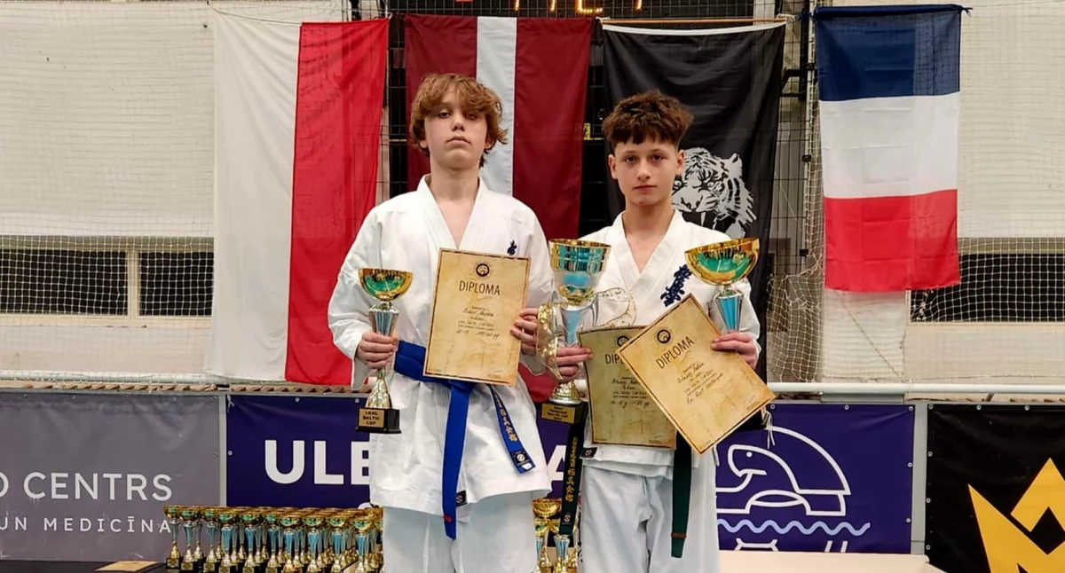 Błażej Polak i Michał Karpesh na International Baltic Cup. Fot. KSW Bushi