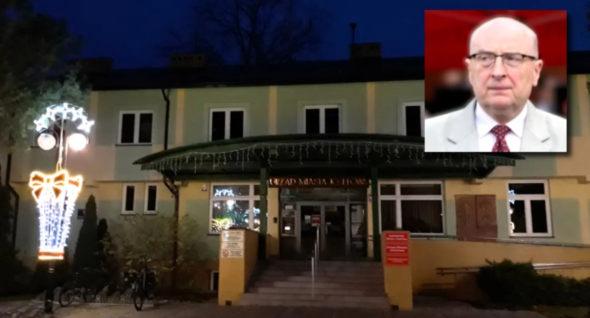 Urząd Miasta Józefowa i burmistrz Marek Banaszek, fot. archiwum