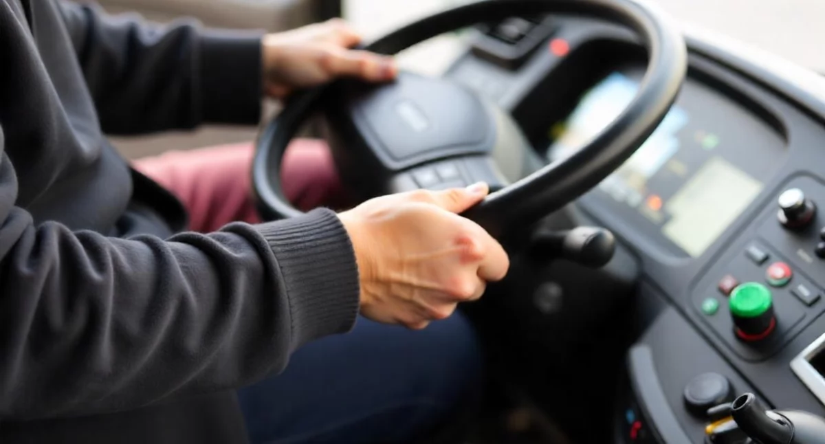 Kierowca autobusu - zdjęcie ilustracyjne