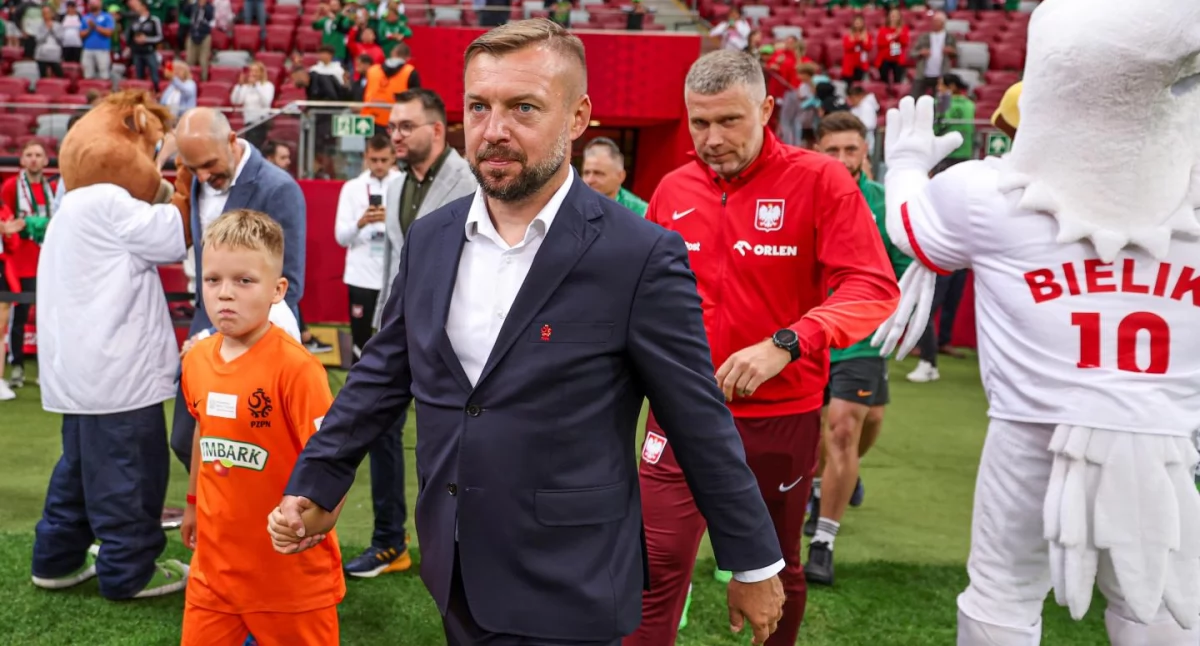 Selekcjoner Marcin Kasprowicz. Fot PZPN