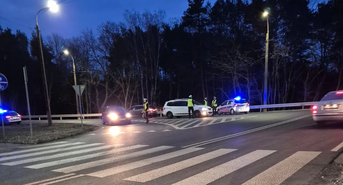 Zatrzymanie kierowcy nastąpiło na ul. Jarosławskiej w Józefowie. Fot. KPP Otwock