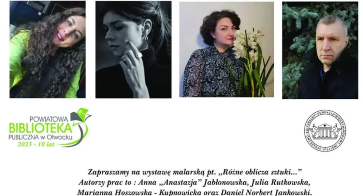 Wystawy, Wystawa Różne oblicza sztuki bibliotece powiatowej Otwocku - zdjęcie, fotografia