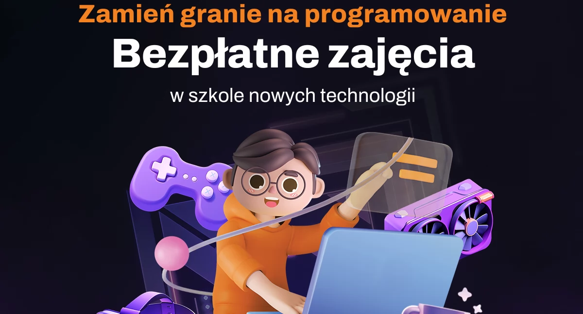 Edukacja - nauka, ClickON zamień granie programowanie! Bezpłatne zajęcia szkole nowych technologii - zdjęcie, fotografia