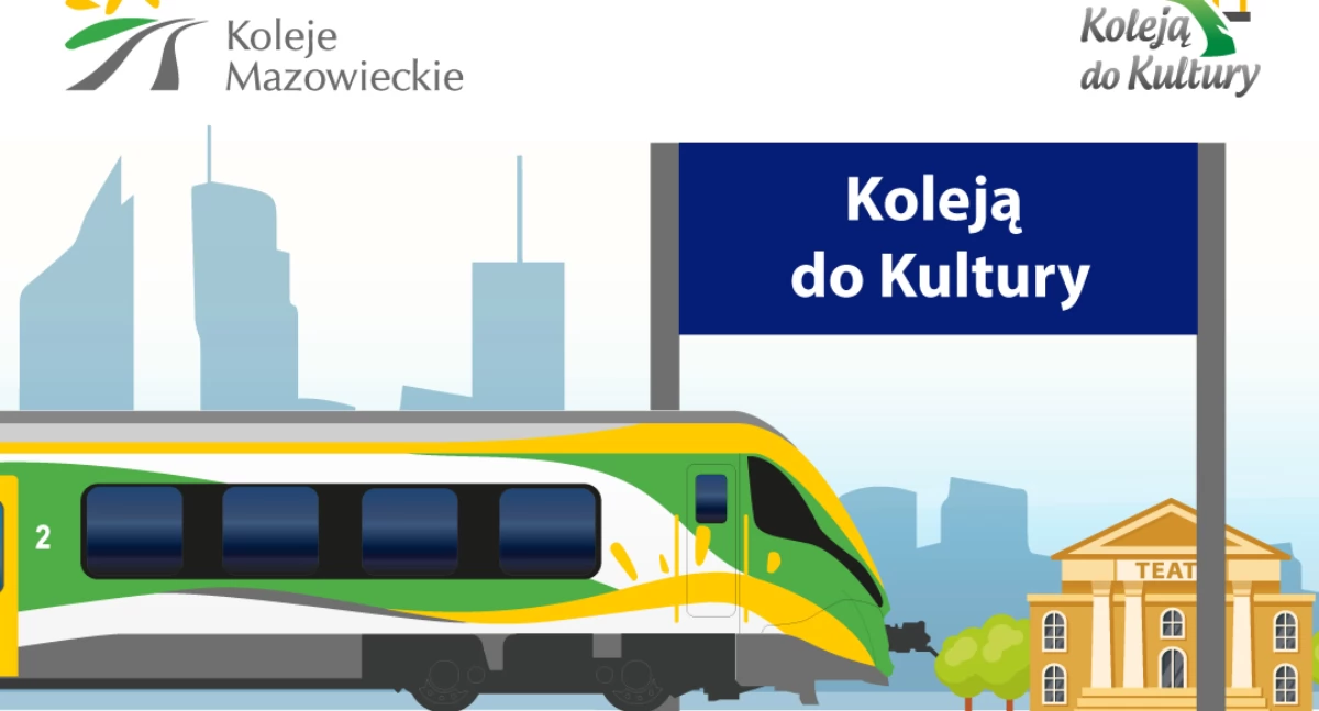 Komunikat, Koleją Kultury wystartowała edycja akcji Kolei Mazowieckich! - zdjęcie, fotografia