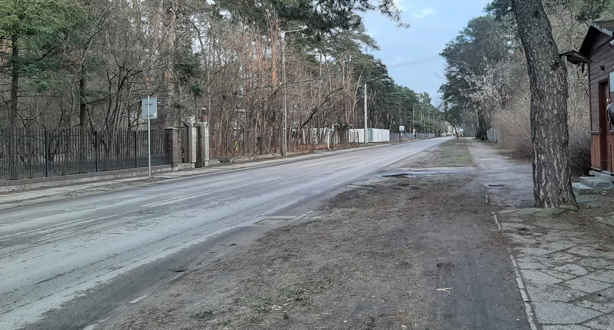 Ul. Poniatowskiego w Otwocku