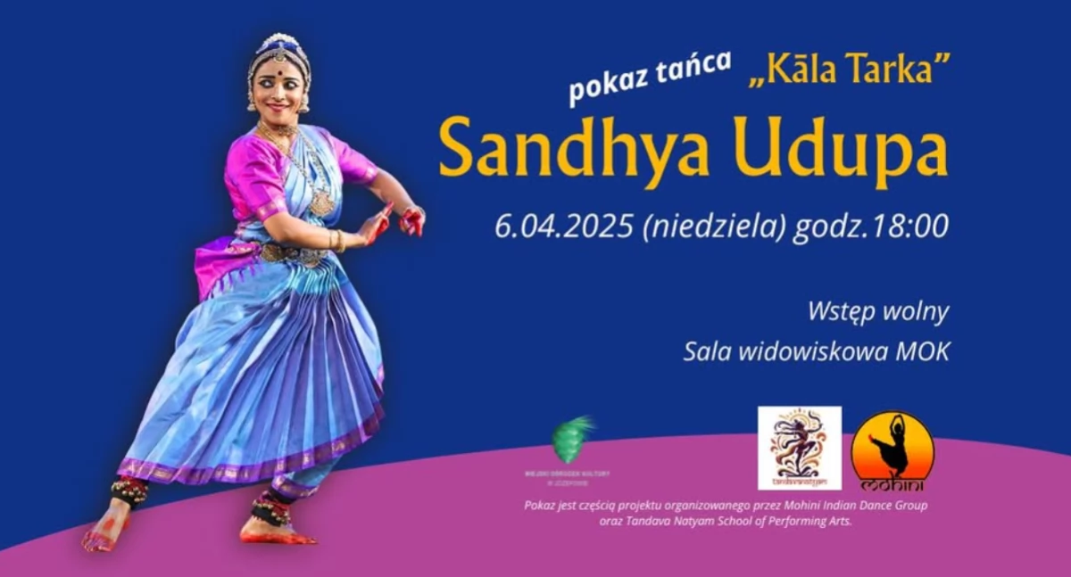 Imprezy - wydarzenia, Taniec który przenosi wymiar recital Sandhya Udupy Józefów - zdjęcie, fotografia