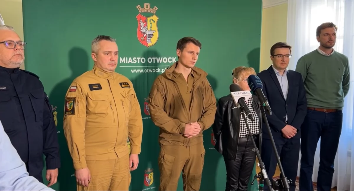 Dzisiejsza konferencja prasowa w UM Otwock