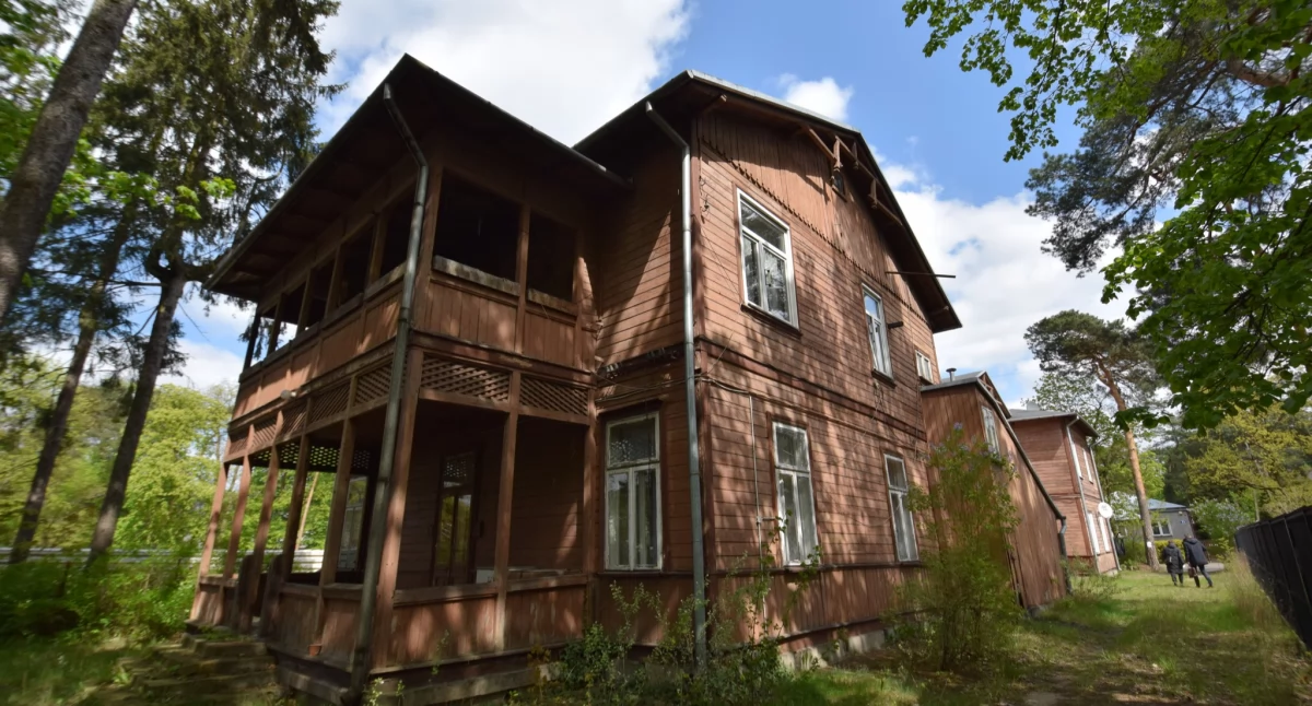 Dawne sanatorium przy ul. Kopernika (róg Kościuszki)w Otwocku. Fot. (12) WUOZ w Warszawie