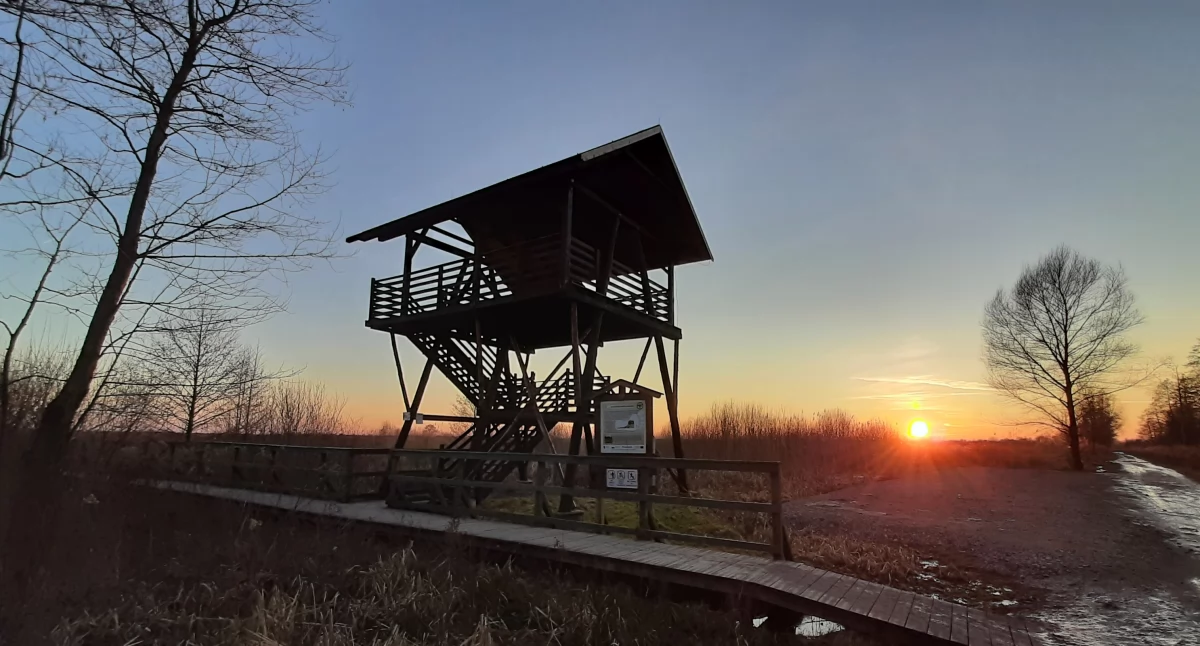 Bagno Całowanie - jednym z najbardziej atrakcyjnych miejsc Mazowieckiego Parku Krajobrazowego. Fot. archiwum
