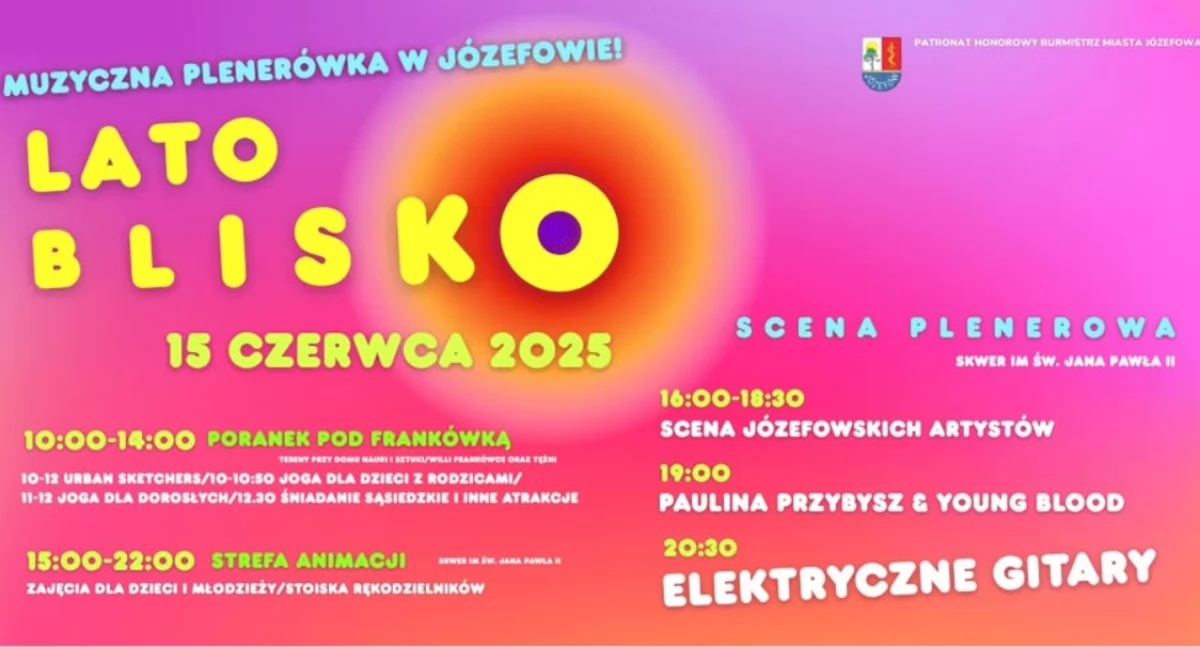 Imprezy - wydarzenia, blisko muzyczna plenerówka Józefowie - zdjęcie, fotografia