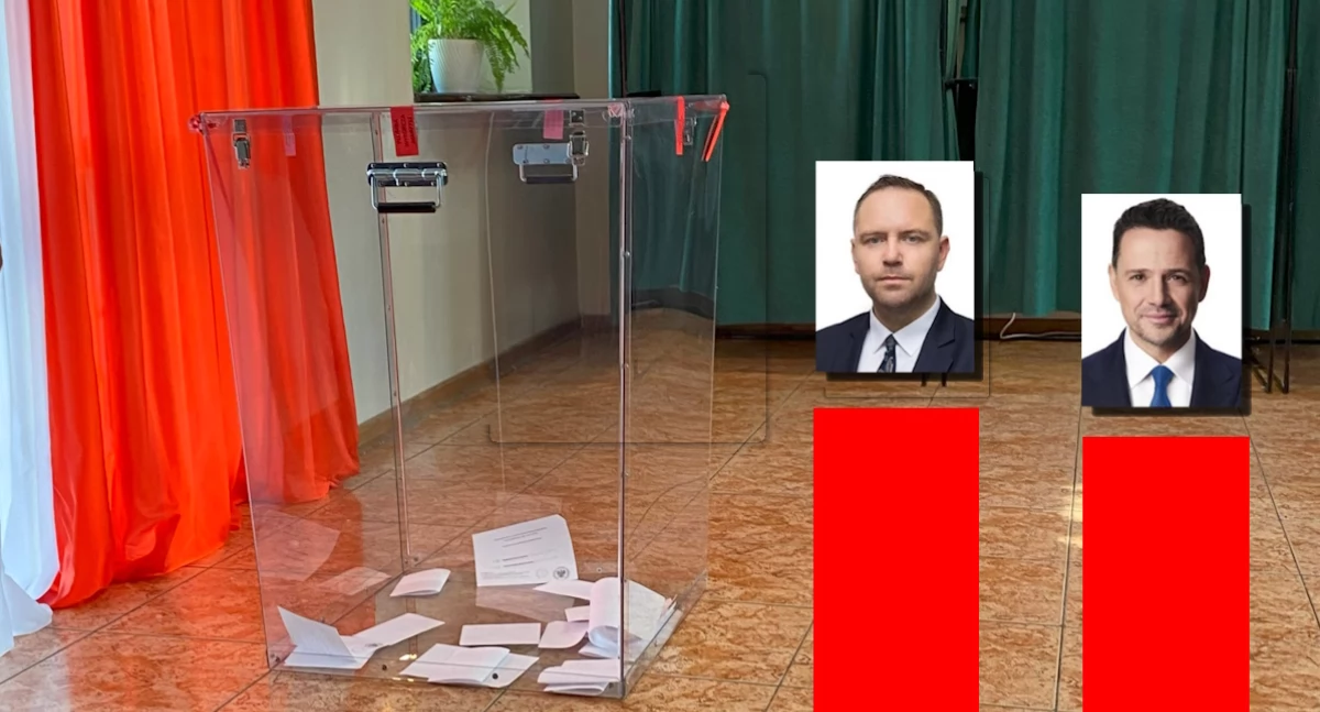 Polityka, Wybory prezydenckie głosował powiat otwocki - zdjęcie, fotografia