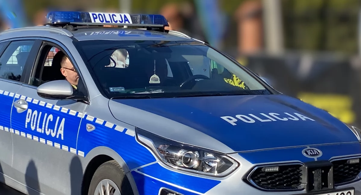 Policja -patrol. Zdjęcie ilustracyjne