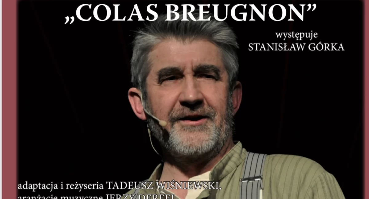 Teatr - spektakle, Monodram „Colas Breugnon” letniej scenie Teatru Górkę - zdjęcie, fotografia