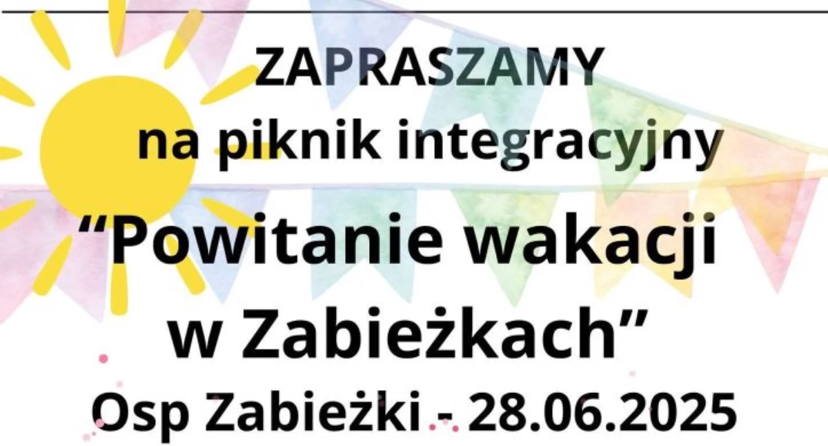 Imprezy - wydarzenia, Powitanie wakacji Zabieżkach integracyjny piknik czerwca! - zdjęcie, fotografia