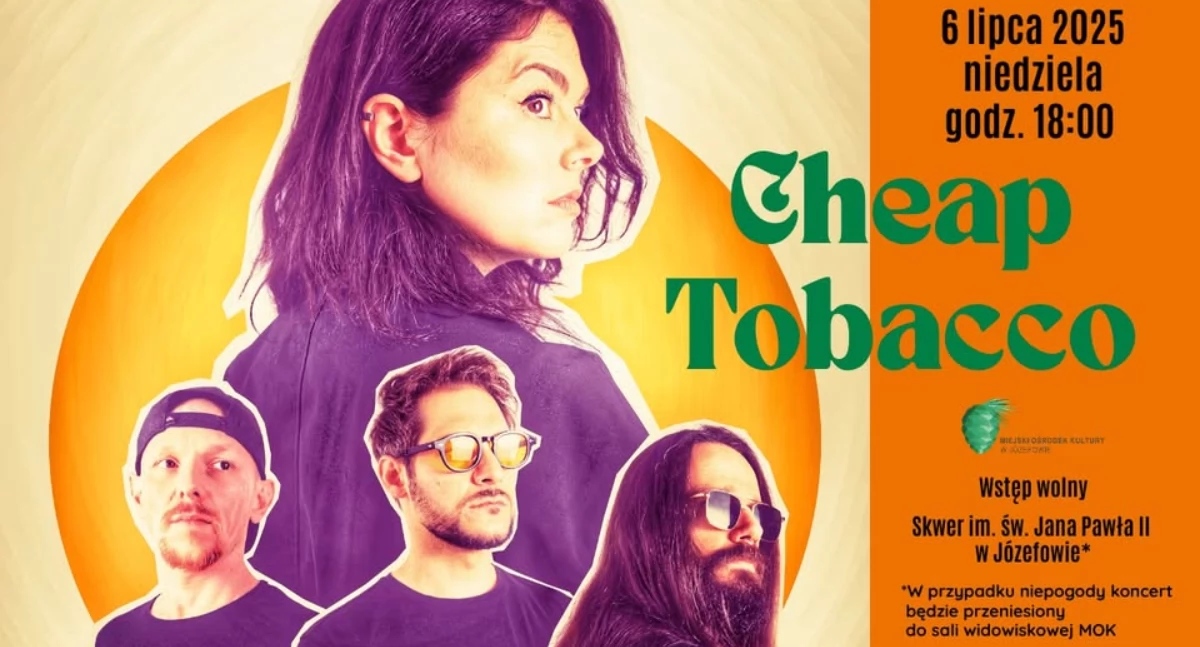 Koncerty - muzyka, Cheap Tobacco żywo! - zdjęcie, fotografia