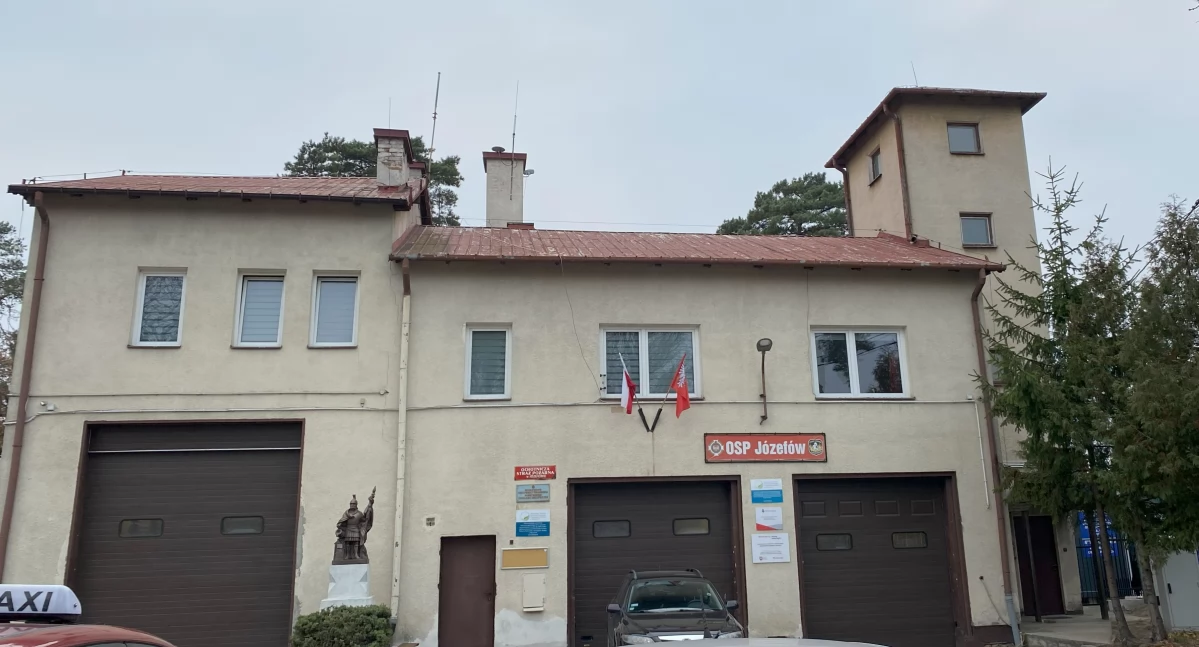 Na zdjęciu strażnica OSP Józefów. Fot. arch.